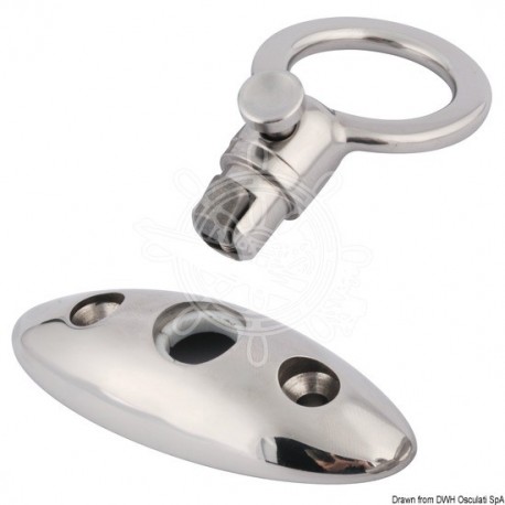 Fixation mobile pour pare-battages