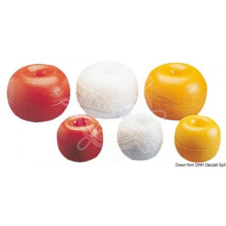 Flotteur avec trou p. couloir blanc 170 mm