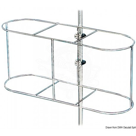 Porte pare-battage 640 x 210 mm