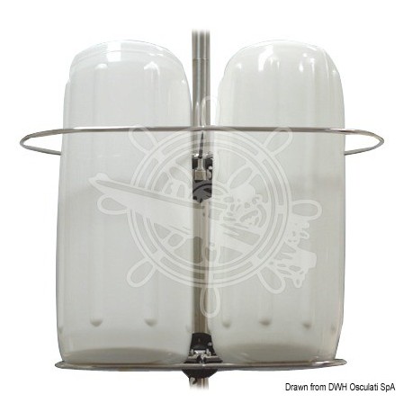 Porte pare-battage repliable 430 x 210 mm