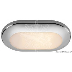 Plafonnier Phad poli miroir à encastrer 12 V 20 W