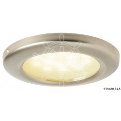 Spot Vega inox satiné coleur nickel avec 16 LED