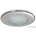 Spot LED Capella poli miroir blanc