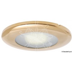 Spot LED Capella inox doré