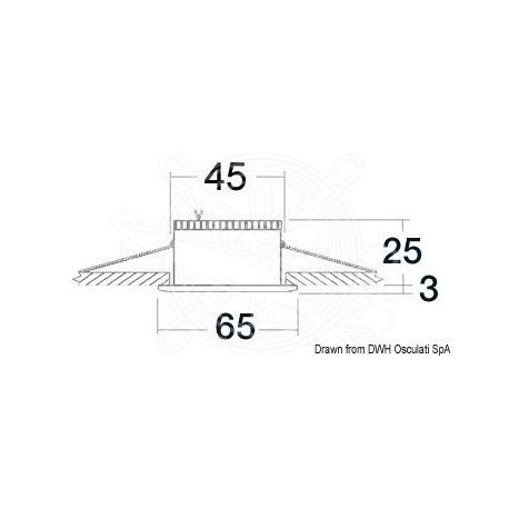 Plafonnier Atlas satiné