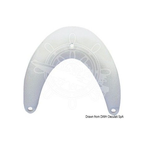 Pare-battage en PVC soufflé 35 x 25 cm