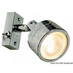 Spot articulé Laguna 1 LED HD 12/24 V