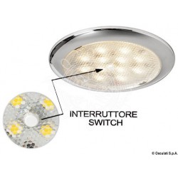 Spot LED Procion en Nickel sans encastr. interrupt