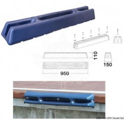 Défense ponton 950 mm bleu