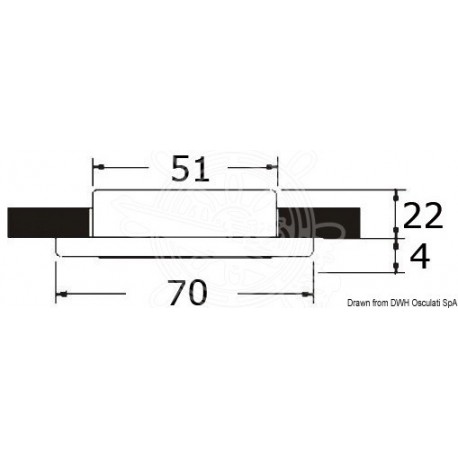 Spot LED Atria satiné