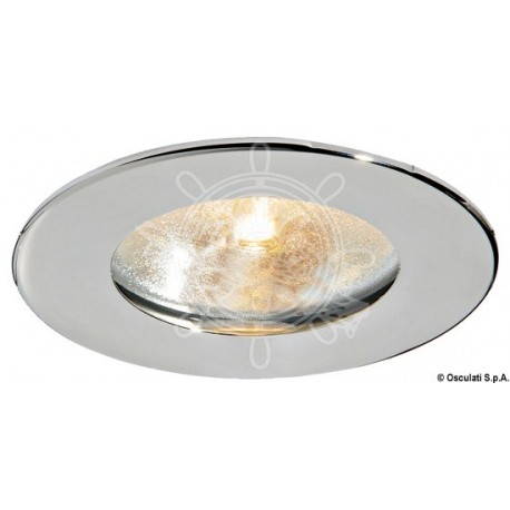 Spot Atria halogène inox poli