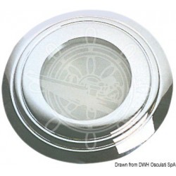 Spot Sextans R en laiton chromé 12/24 V 20 W