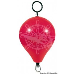 Bouée Polyform CC2 rouge sans tige centrale