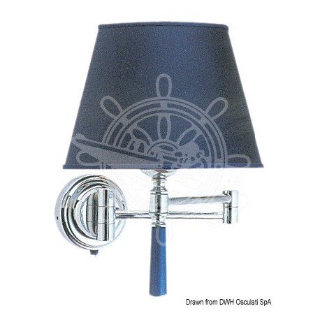 Applique lait.chr. 12V40W bleu