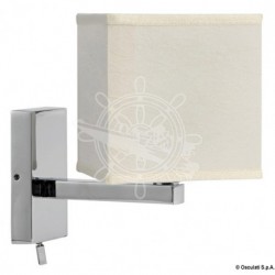 Spot articulé en laiton chromé