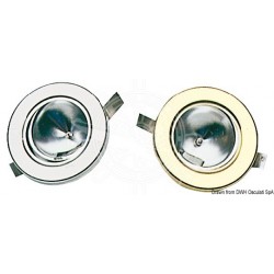 Spot encastrable laiton chromé