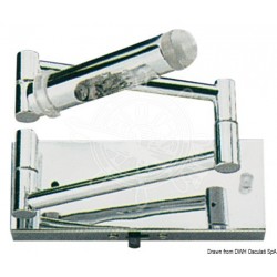 Spot à compas en laiton chromé 12 V 10 W