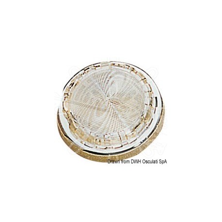 Spot extraplat en inox 105 mm