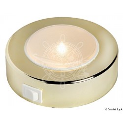 Plafonnier Sun ABS doré