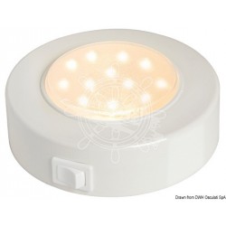 Spot Batysistem Sun en ABS blanc 10 LED