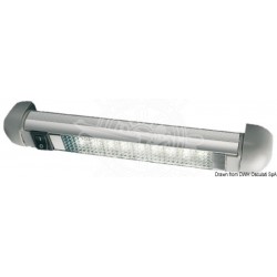Lumière 8 LED sur rail Turnstripe rotatifs