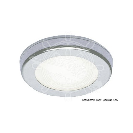 Plafonnier encastrable or