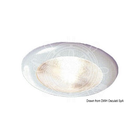 Plafonnier Mars blanc+ interr