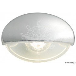 Lumière courtoisie Steeplight chromée LED blanc