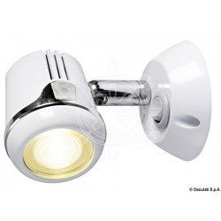 Spot articulé blanc HI-POWER LED 12/24 V
