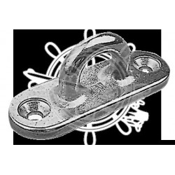 Pontet AISI316 avec 2 vis 90 mm