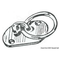 Anneau mobile bronze chromé 35 mm