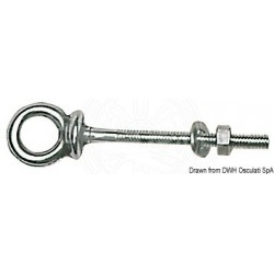 Anneau à tige AISI316 12x120 mm