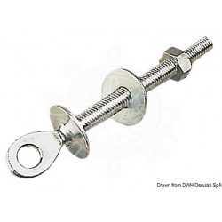 Anneau àtige AISI316 6x60 mm