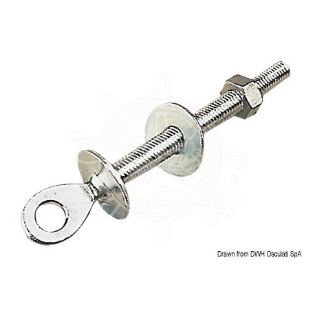 Anneau àtige AISI316 8x80 mm