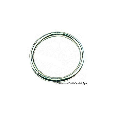 Anneau rond 5x25 mm