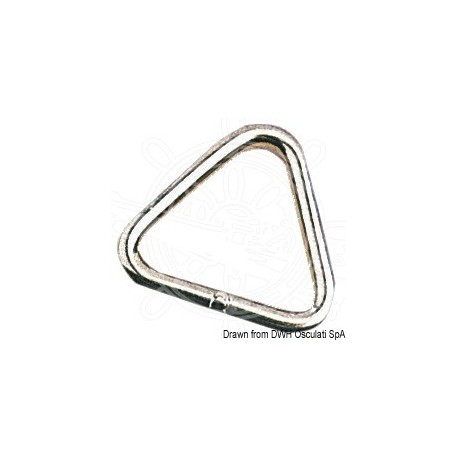 Anneau triangulaire 6x50 mm