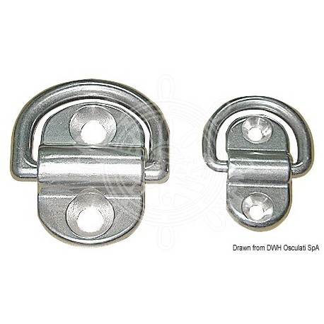 Cadène articulée inox 45x66 mm