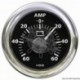 Ampèremètre noir -60 A + 60 A