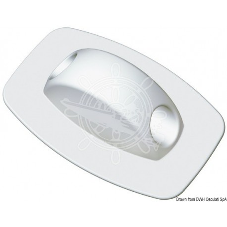 Guide-amarre gris 88 x 58 x 26 mm