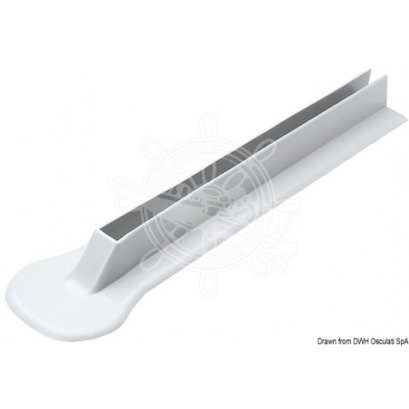 Support poupe gris 25 mm