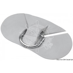 Anneau poupe gris 95 x 175 x 22 mm