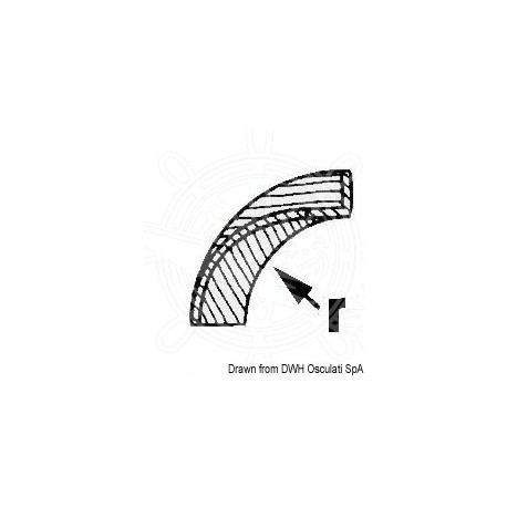 Profile concave pour 71.028.00