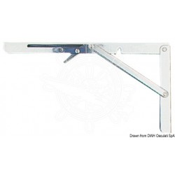 Bras inox support table (paire) 303x165 mm