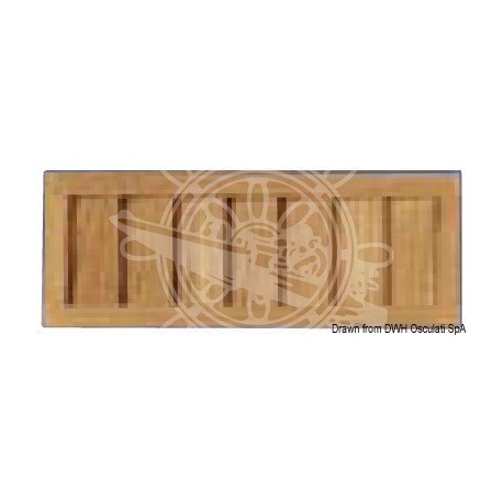 Grille d'aération 128x350 mm