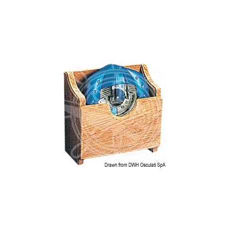 Porte mini compass teck