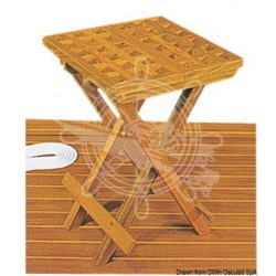 Tabouret teck 30x30x45 cm