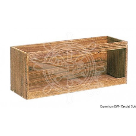 Range-livres en teck 382x150x131 mm