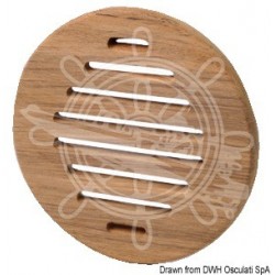 Façade protection teck Ø 150 mm