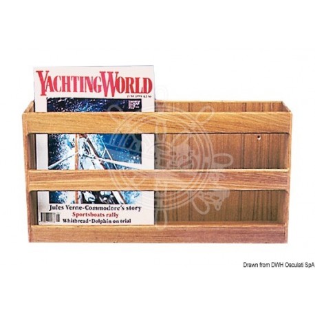 Range-livres teck 375x190x200 mm