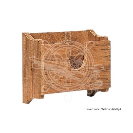 Porte-jumelles teck 250x95x200 mm